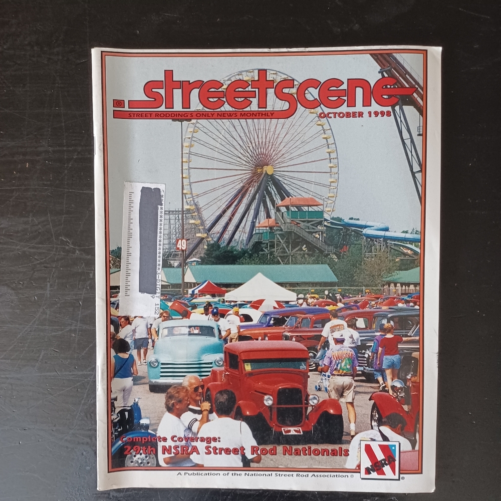 VINTAGE Street Scene October 1998 Magazine